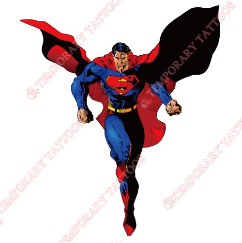 Superman Customize Temporary Tattoos Stickers NO.311